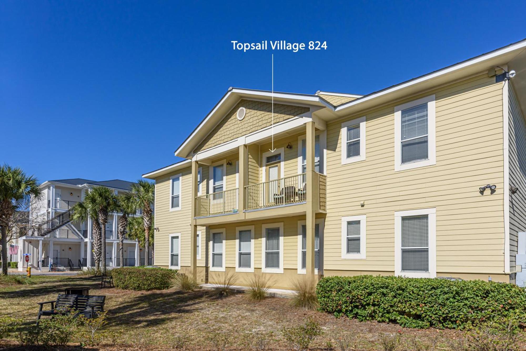 Topsail Village 824 - 3Br 2Ba- Santa Rosa Beach Exterior photo